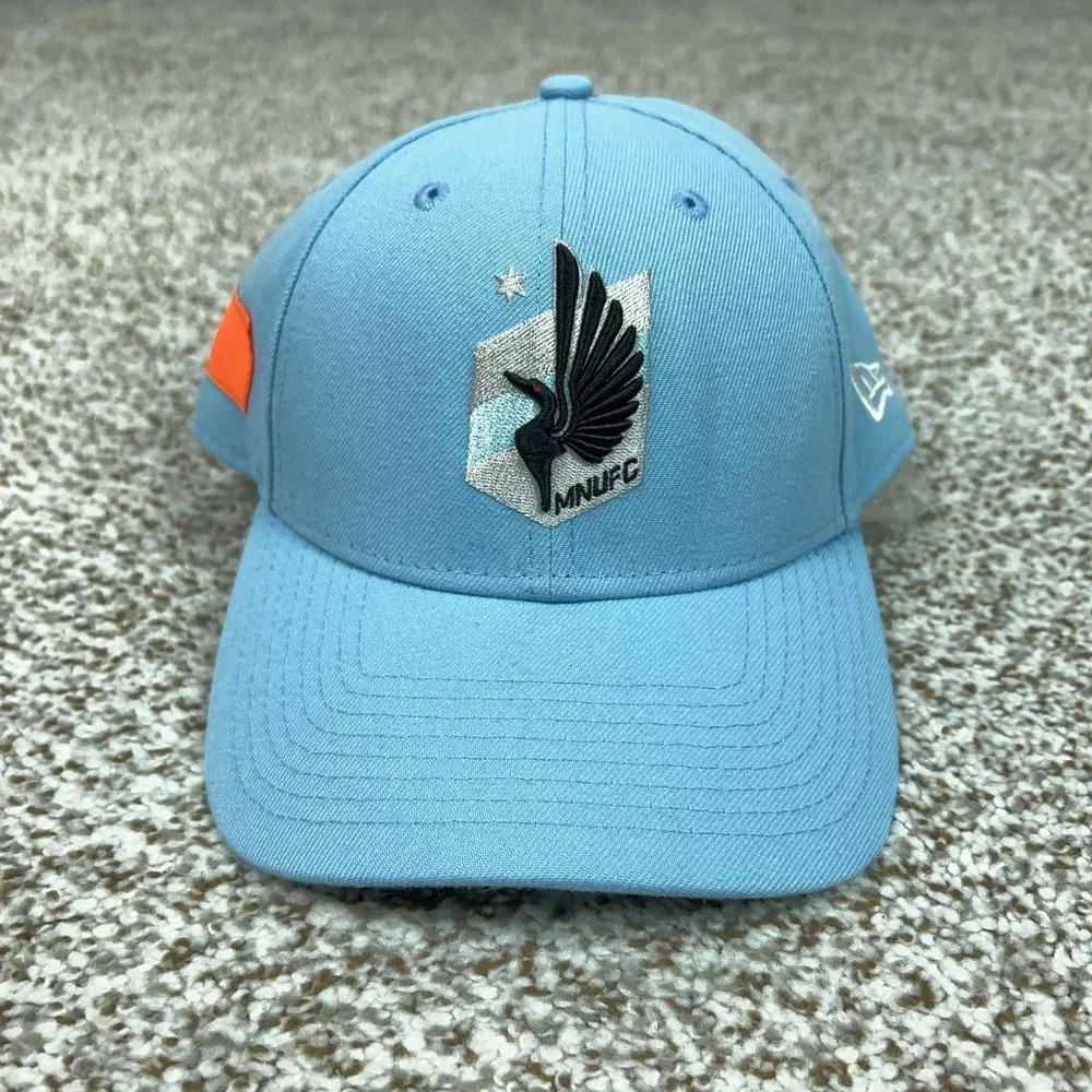 Minnesota‎ United FC Hat Cap Strap Back One Size Blue MLS Soccer New Era Mens